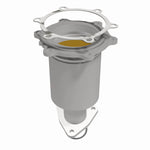 MagnaFlow 50212 hm grade direct-fit catalytic converter, side view of the turntable spin