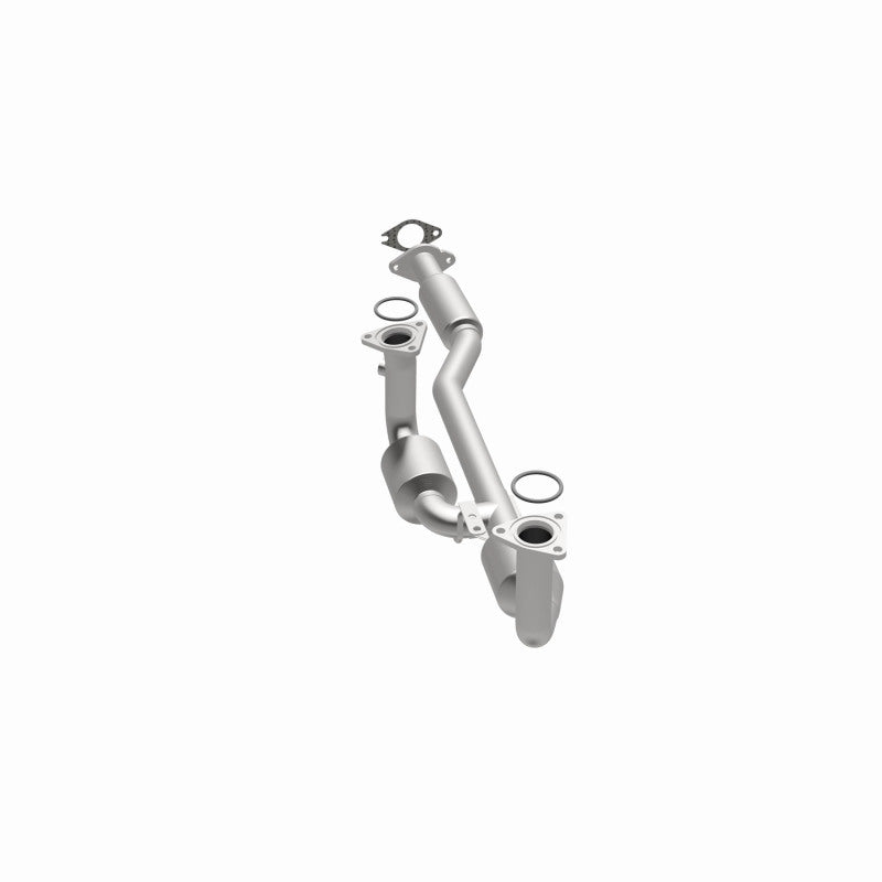 MagnaFlow 27503 hm grade direct-fit catalytic converter, opposite side view of the turntable spin