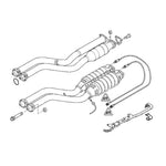 ACTIVE AUTOWERKE EXHAUST SECTION 1 WITH HIGH FLOW CATALYSTS - BMW E46 M3 2001-2006