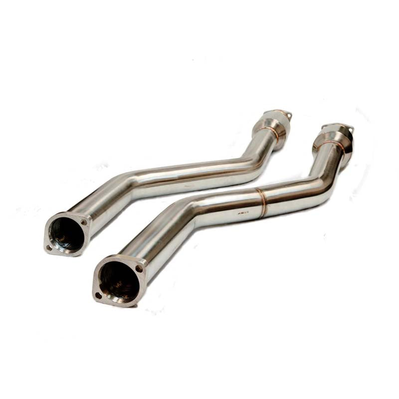 ACTIVE AUTOWERKE EXHAUST SECTION 1 WITH HIGH FLOW CATALYSTS - BMW E46 M3 2001-2006