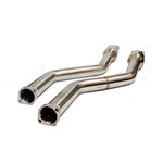 ACTIVE AUTOWERKE EXHAUST SECTION 1 WITH HIGH FLOW CATALYSTS - BMW E46 M3 2001-2006