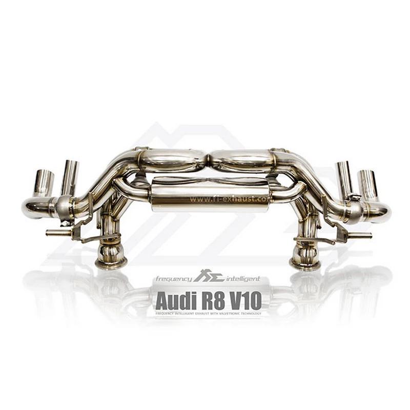 FI Exhaust Valvetronic Muffler - Audi R8 V8, V10 MK1 2007-2012 - autotalent