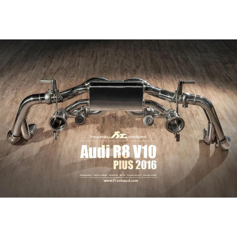 FI Exhaust Valvetronic Muffler - Audi R8 V10 ,Plus MK2 2016-2018 - autotalent