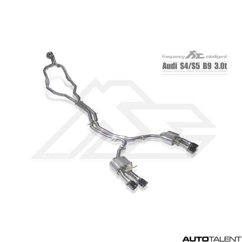 FI Exhaust Valvetronic Cat-Back System - Audi S4, S5 2017-2018 - autotalent