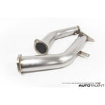 AMS Performance Alpha Catless Lower Downpipe for Infiniti Q50 - AutoTalent