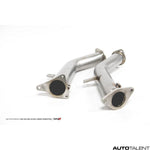 AMS Performance Alpha Catless Lower Downpipe for Infiniti Q60 - AutoTalent