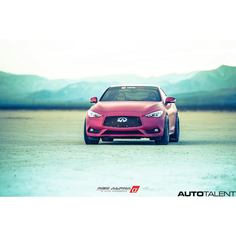 AMS Performance Alpha Catless Downpipe for Infiniti Q60 - AutoTalent
