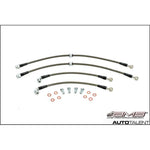 AMS Performance Braided Brake Line For Mitsubishi Lancer EVO 8 - AutoTalent
