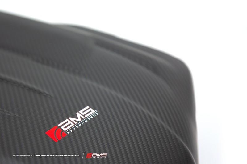 Ams Performance Aero Fiber Engine Cover For Toyota GR Supra - AutoTalent