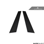 Autotecknic Aero Carbon Fiber B-pillar Covers For Audi A4 - AutoTalent