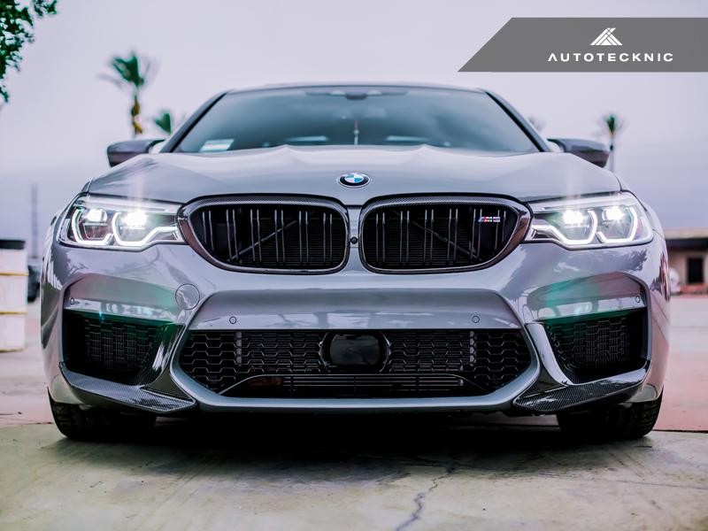 AutoTecknic Aero Dry Carbon Splitters For BMW F90 M5 - AutoTalent