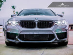 AutoTecknic Aero Dry Carbon Splitters For BMW F90 M5 - AutoTalent