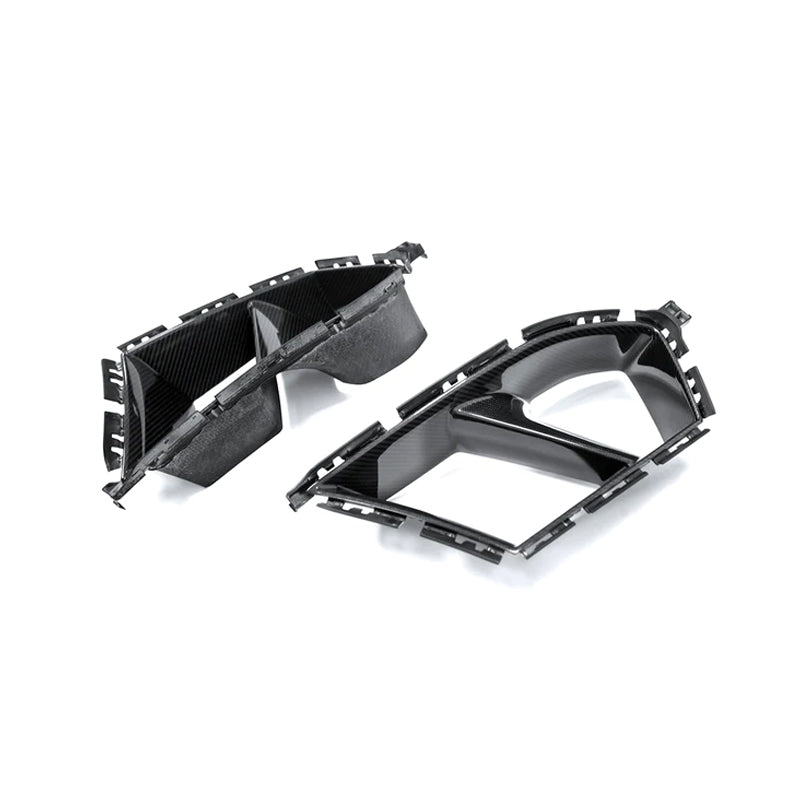 AutoTecknic Dry Carbon Lower Front Bumper Vent Set | BMW G8X 2020-2022