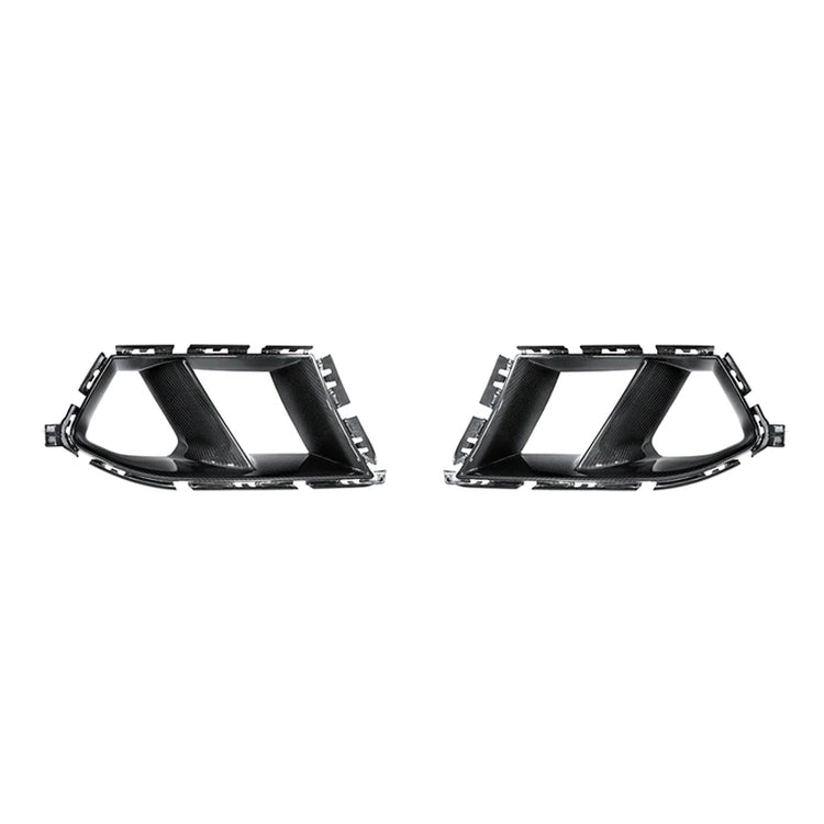 AutoTecknic Dry Carbon Lower Front Bumper Vent Set | BMW G8X 2020-2022