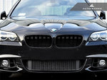 AutoTecknic Aero Glazing Black Dual-slats Front Grilles For BMW 523i - AutoTalent