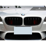 AutoTecknic Aero Stealth Black Dual Slats Front Grilles For BMW F10 M5 - AutoTalent