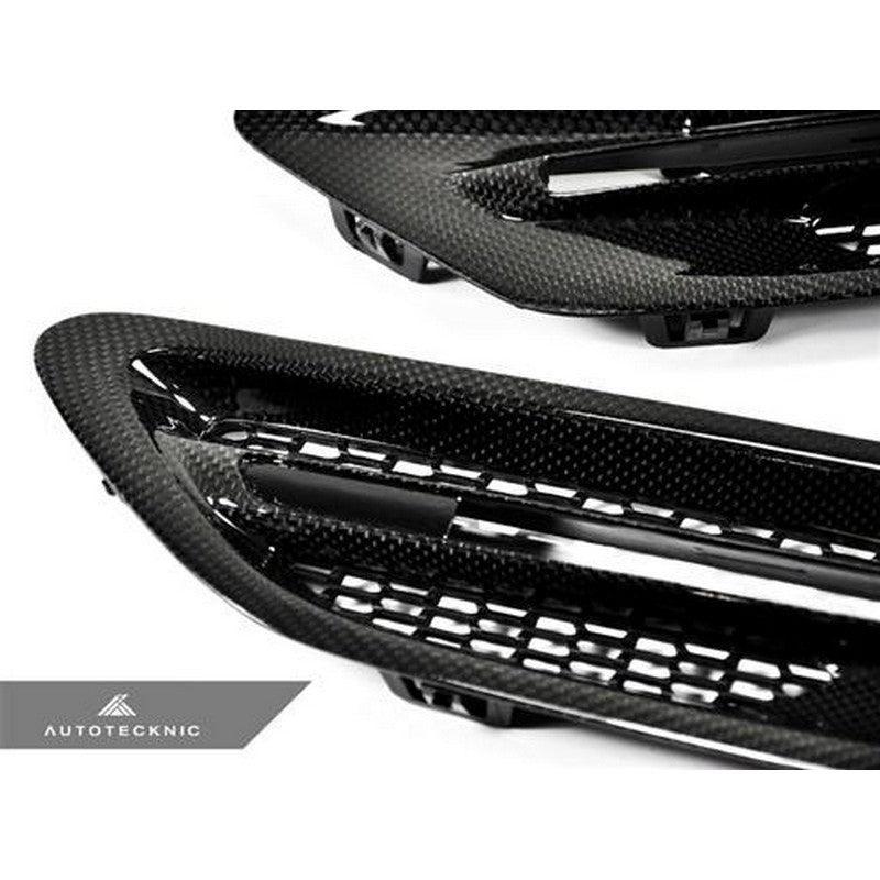 AutoTecknic Aero Replacement Carbon Fender Vents For BMW F10 M5 - AutoTalent