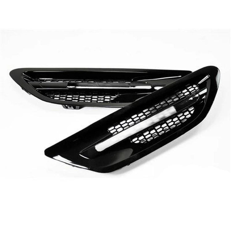 AutoTecknic Aero Glazing Black Fender Vents For BMW F10 M5 - AutoTalent