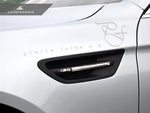 AutoTecknic Aero Stealth Black Fender Vents For BMW F10 520i - AutoTalent