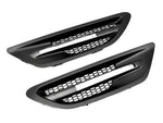 AutoTecknic Aero Stealth Black Fender Vents For BMW 520i - AutoTalent