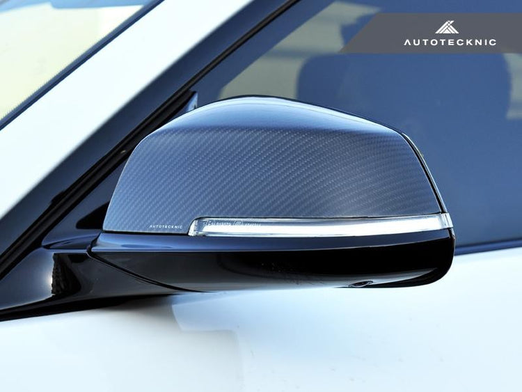 AutoTecknic Replacement Dry Carbon Mirror Covers For BMW F22 M240i, M240i xDrive - AutoTalent
