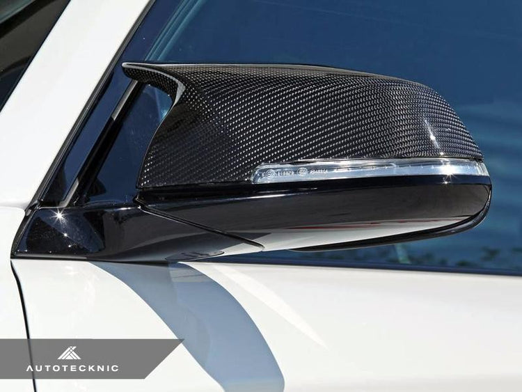 AutoTecknic Aero Carbon Mirror Covers Trim BMW F22 230i - AutoTalent