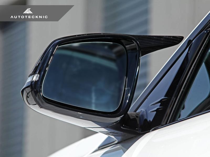 AutoTecknic Aero Carbon Mirror Covers Trim For F30 328i - AutoTalent