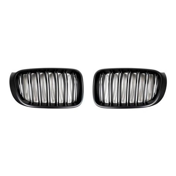 AutoTecknic Aero Replacement Stealth Black Front Grilles For BMW F25 X3 - AutoTalent
