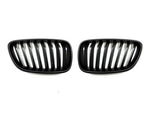 AutoTecknic Aero Glazing Black Front Grilles For BMW F22 220i - AutoTalent