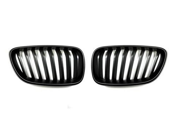 AutoTecknic Aero Glazing Black Front Grilles For BMW F22 230i - AutoTalent