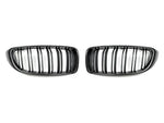 AutoTecknic Aero Dual Slats Front Grilles For BMW M4 - AutoTalent