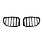 AutoTecknic Aero Replacement Stealth Black Front Grilles For BMW F01,F02 760i