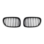 AutoTecknic Aero Replacement Stealth Black Front Grilles For BMW F01,F02 730i - AutoTalent