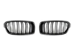 AutoTecknic Aero Dual Slats Front Grilles For BMW F30 316i - AutoTalent