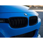 AutoTecknic Aero Replacement Glazing Black Dual-Slats Front Grilles For BMW AutoTecknic Aero Replacement Glazing Black Dual-Slats Front Grilles For BMW 335i - AutoTalent