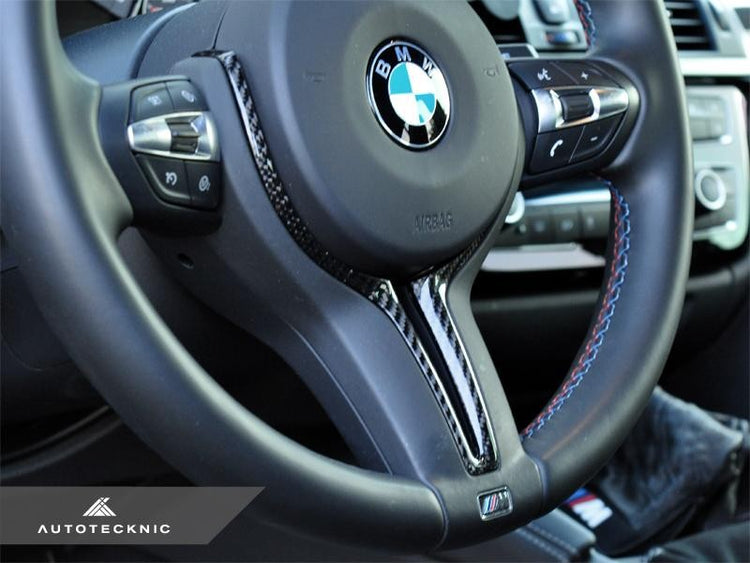 Autotecknic Interior Steering Wheel Trim For BMW F83 M4 - AutoTalent