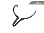 Autotecknic Interior Black Steering Wheel Trim For BMW F80 M3 - AutoTalent