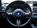 Autotecknic Interior Painted Steering Wheel Trim For BMW F80 M3 - AutoTalent