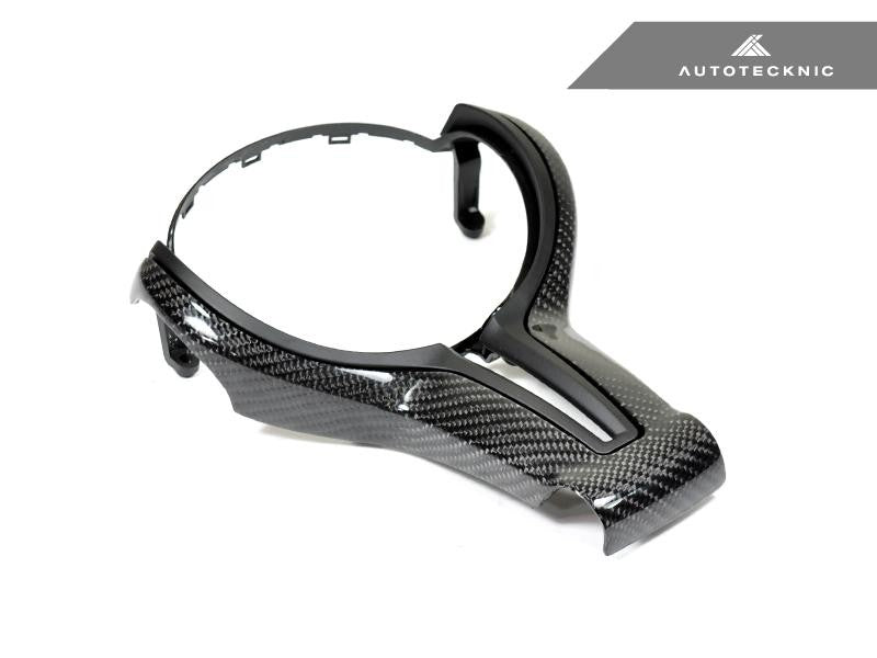Autotecknic Interior Carbon Steering Wheel Trim For BMW F80 M3 - AutoTalent