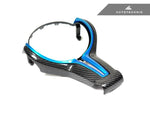 Autotecknic Interior Blue Steering Wheel Trim For BMW F12 M6 - AutoTalent