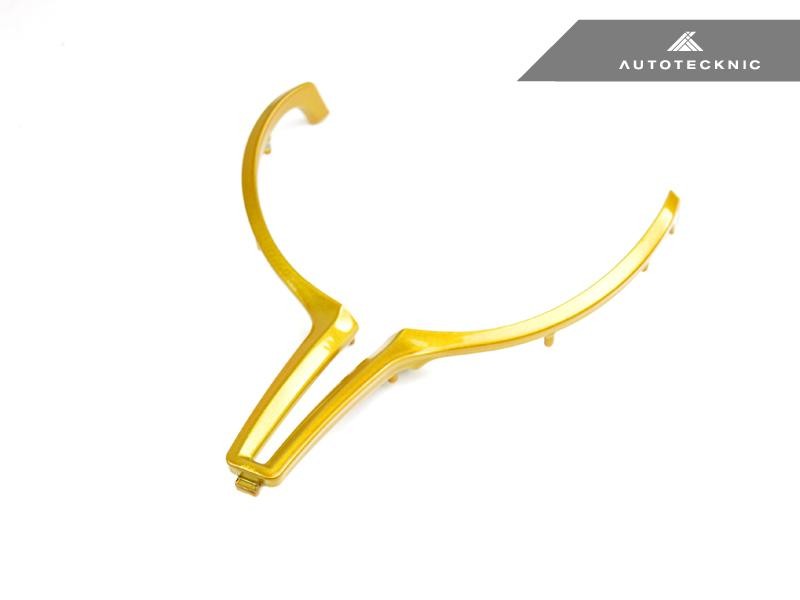 Autotecknic Interior Austin Yellow Steering Wheel Trim For BMW F80 M3 - AutoTalent
