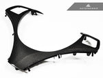 AutoTecknic Interiors Carbon Fiber Steering Wheel Trim For BMW E90 335d - AutoTalent