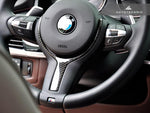 AutoTecknic Interior Carbon M-sport Steering Wheel Trim For F32 435i - AutoTalent