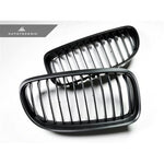 AutoTecknic Aero Stealth Front Grilles For BMW E90 335i - AutoTalent