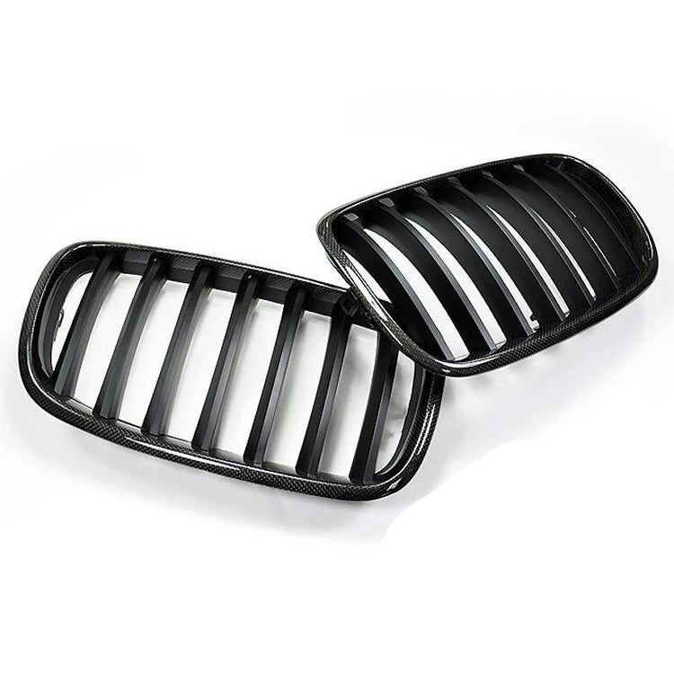AutoTecknic Replacement Front Grilles For BMW E71 X6, X6M - AutoTalent