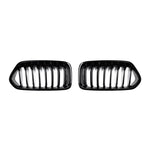 AutoTecknic Aero Replacement Glazing Black Front Grilles For BMW F39 X2 - AutoTalent