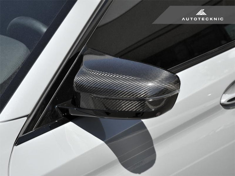 AutoTecknic Aero Dry Carbon Mirror Covers For BMW F90 M5 - AutoTalent