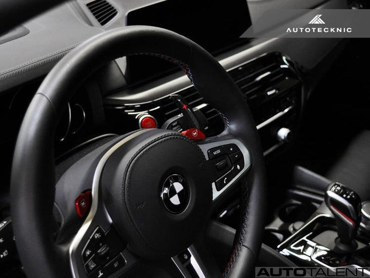 AutoTecknic Interior Competition Shift Paddles For G30 M5 Competition  - AutoTalent