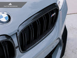 AutoTecknic Aero Carbon Fiber Front Grilles Surrounds F90 M5 - AutoTalent
