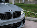 AutoTecknic Aero Carbon Fiber Front Grilles Surrounds For BMW M5 - AutoTalent